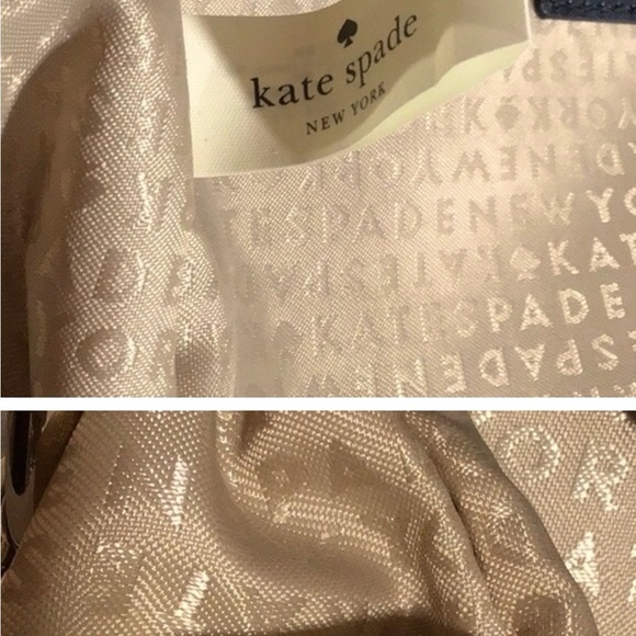 Kate Spade Doreen Bond Street Leather Crossbody/Shoulder Bag, Black/Pink - Picture 9 of 9